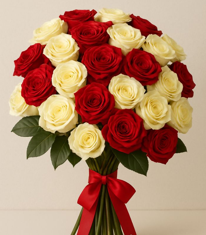 Grand Bouquet of Roses A Luxurious Floral Arrangement