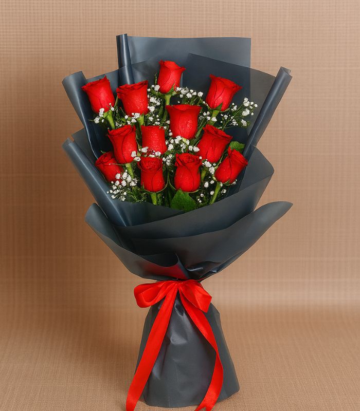 Signature Red Rose Designer Bouquet