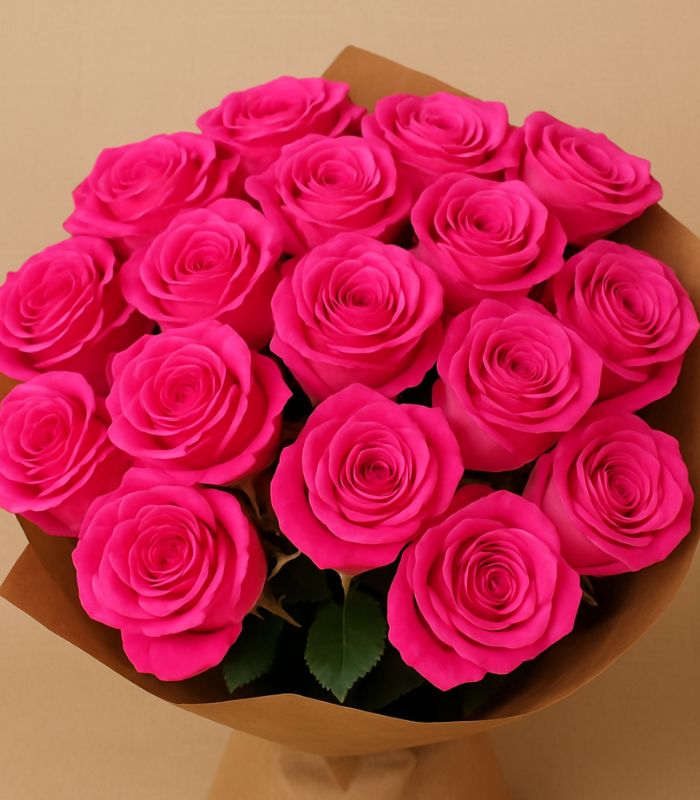 Pink Roses Bouquet