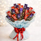 Chocolate Delight Bouquet with Dairy Milk & KitKat