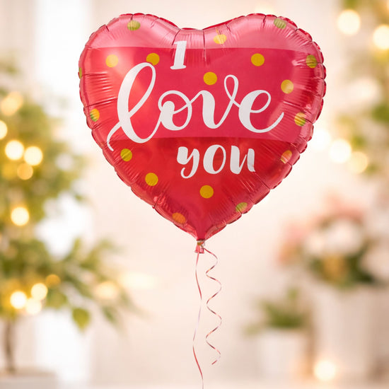 I Love You Heart Helium Balloon 18 Inch