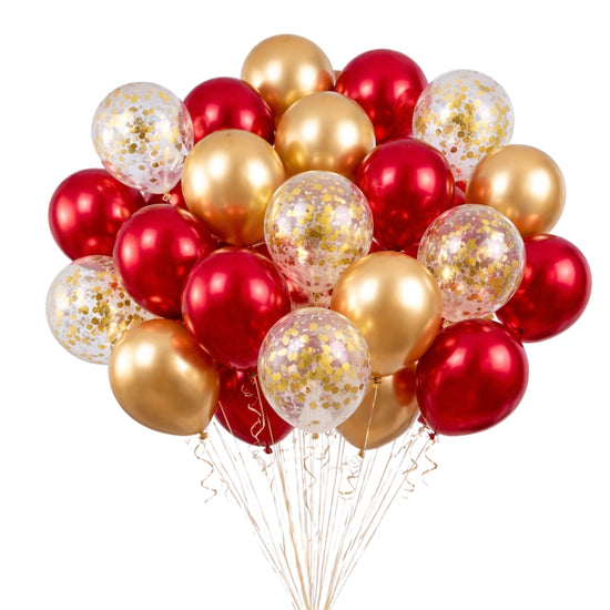 Helium Colorful Balloons Bunch of 25 Pcs