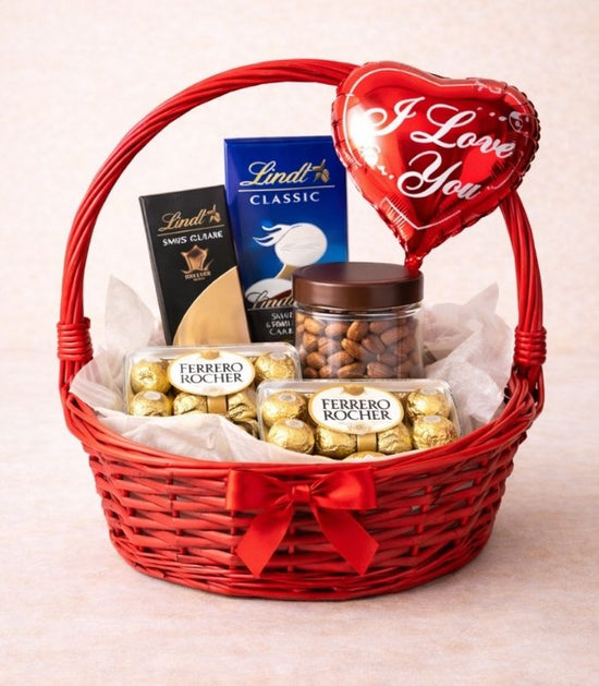 Love Delight Nuts Gift Basket