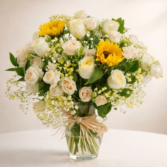 Sunshine Elegance Vase Arrangement